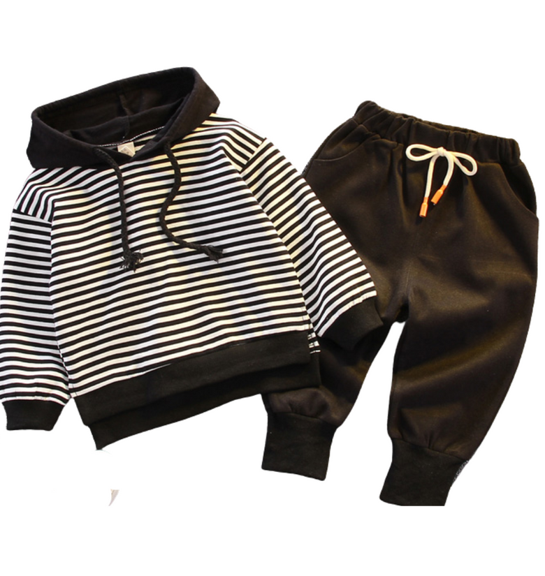 Striped Hoodie & Pants