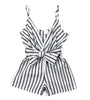Sleeveless Playsuit Belt Romper