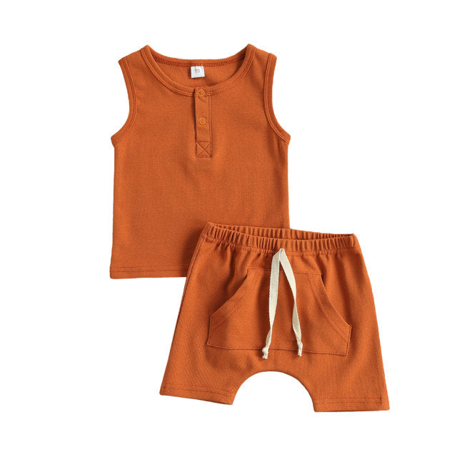 Sun kissed Short set