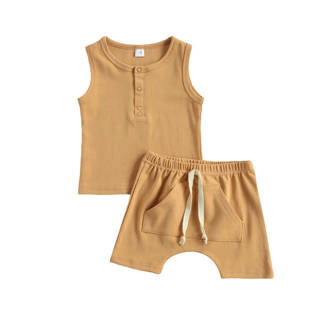 Oat Pocket Short Set
