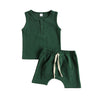 Emerald Pocket Short Set