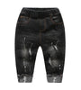 Black Denim Ripped Jeans