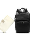 5-in-1 Baby Midnight PU Leather Diaper Bag