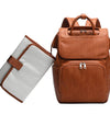 Birkwood PU Leather Diaper Bag