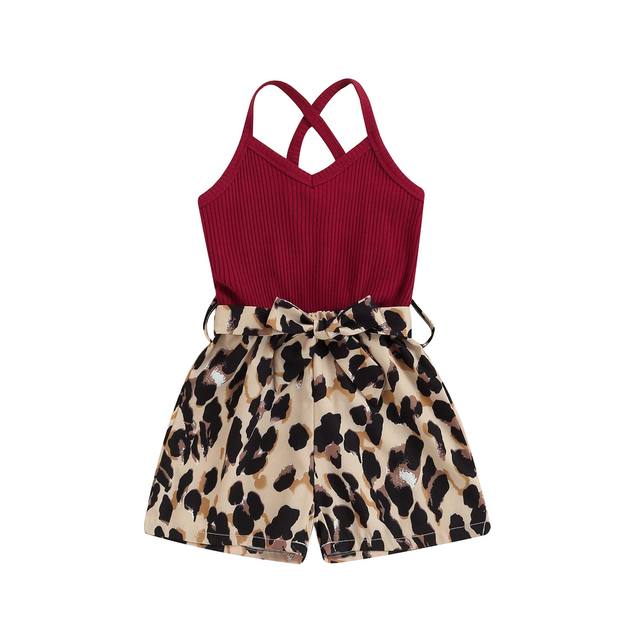 Patchwork Leopard Jumpsuit